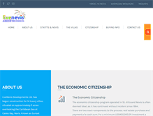 Tablet Screenshot of livenevis.com